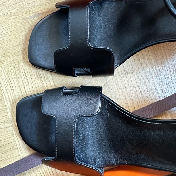 Hermes Heden 80 Sandal size 37 in calfskin authentic and brand new - Picture 8 of 10